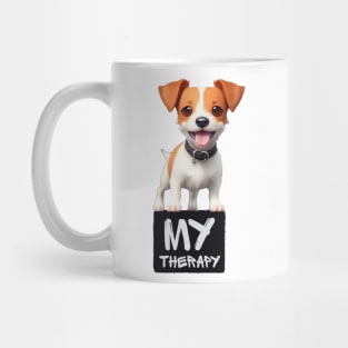 Just My Emotional Support Jack Russell Terrier Mug